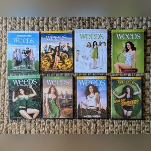 Weeds Complete Series 8 Seasons All DVD's Accounted For Comedy Golden Globe Win